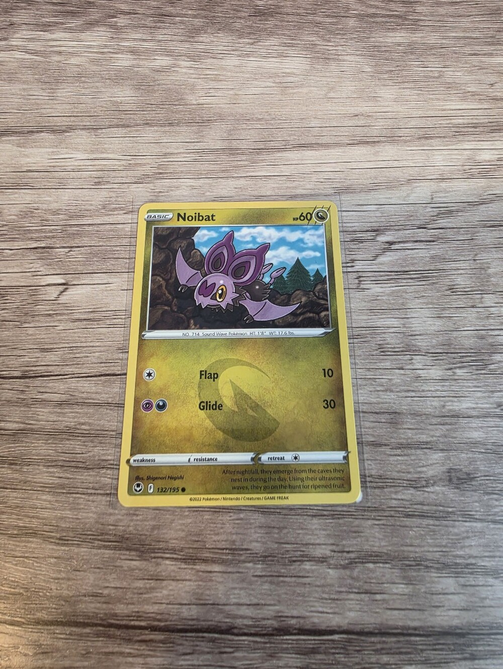 💫BUY 5 FOR $26 Pokemon Noibat Card